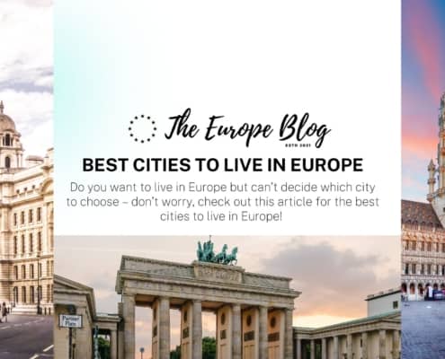 Best Cities to Live in Europe