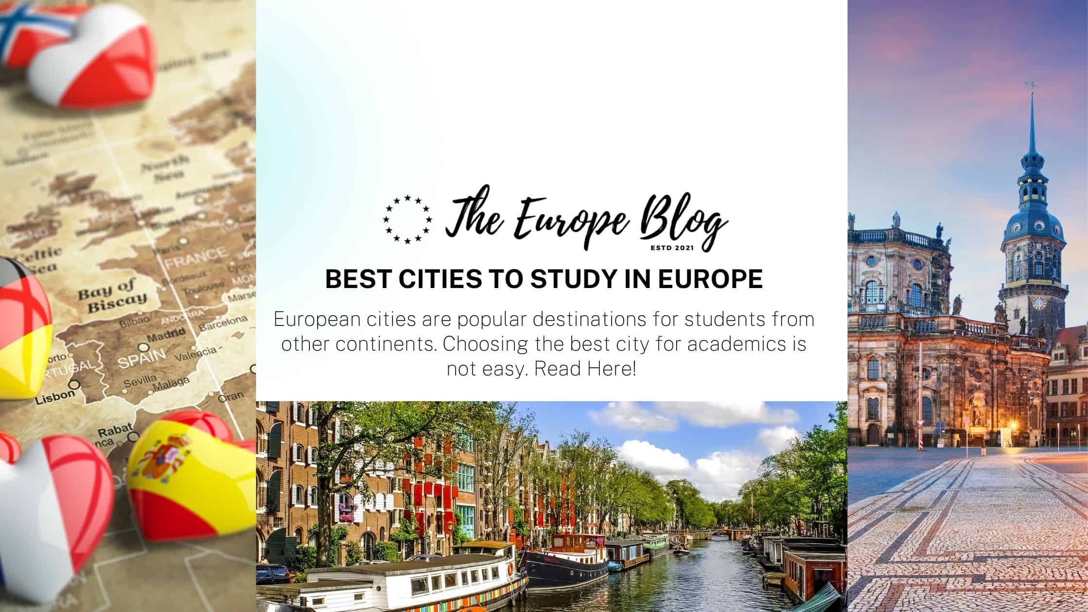 Best cities to study in Europe