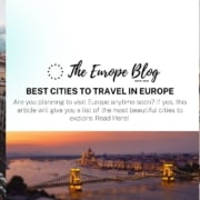 Best Cities to Travel in Europe