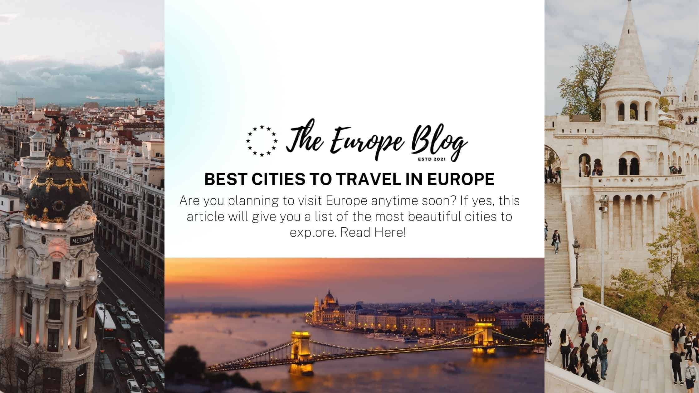Best Cities to Travel in Europe