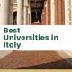 Best Universities in Italy