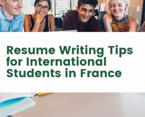 Resume Writing Tips for International Students in France