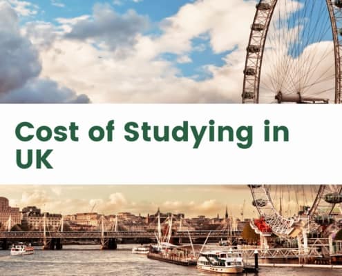 Cost of Studying in UK